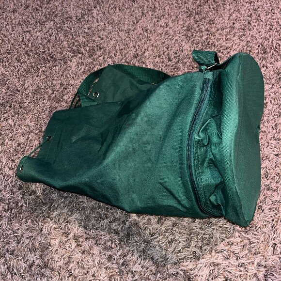 J&B Old Scotch Whiskies Strap Shoulder Sling Bag Backpack Green Embroidery Logo - Picture 4 of 6